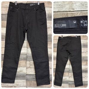 WXYZ Nomad Slim Fit Jeans Men’s 34x30 Black Denim Stretch Casual
